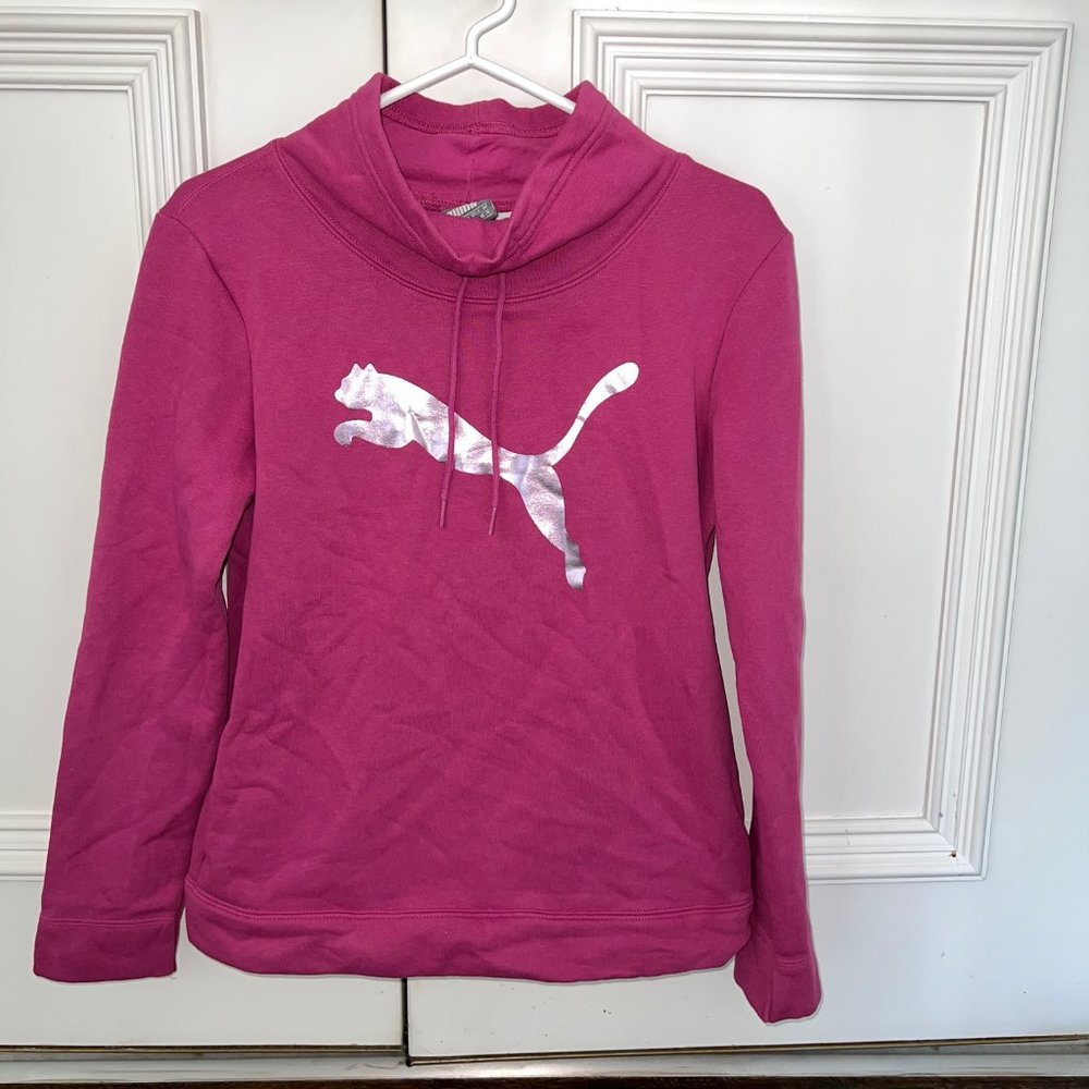 PUMA Pink Magenta Pullover Jacket